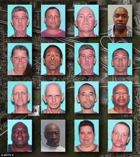 Sex Offenders Register Florida Walmart As Home Address Daily Mail