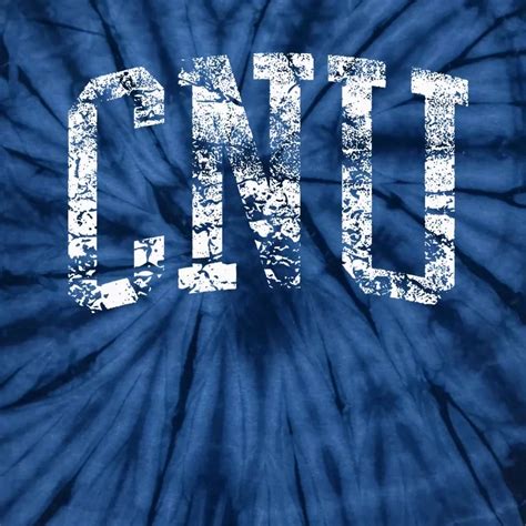 Cnu Athletic Arch College University Alumni Tie Dye T Shirt