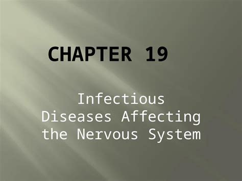 Pptx Infectious Diseases Affecting The Nervous System Dokumen Tips