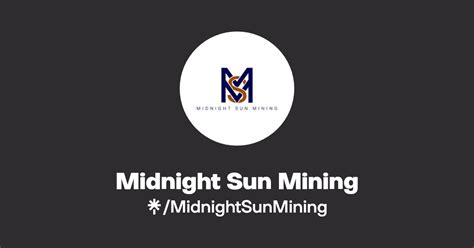 Midnight Sun Mining Instagram Facebook Linktree