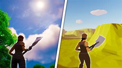 Worst Fortnite Graphics 😮 Youtube