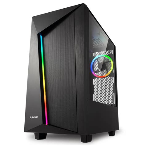 Gabinete Sharkoon Rev Rgb Fan Kabum