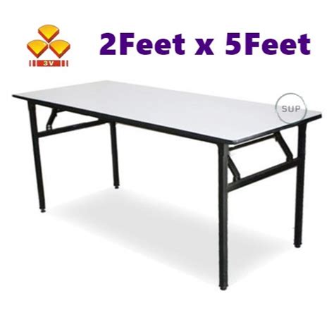 3v Banquet Table 2x5 Folding Table Study Table Kenduri