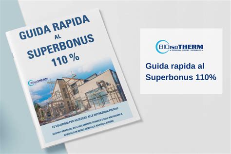 Guida Rapida Al Superbonus Gli Interventi Con I Prodotti