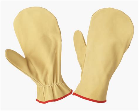Tough Duck Unlined Leather Chopper Mitt Detail G34312 Leather Hd Png