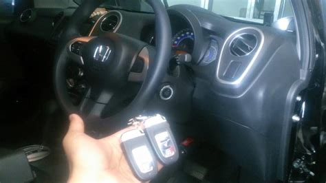 Honda Mobilio ตดตง smart key keyless entry Push Start รโมท Keyless