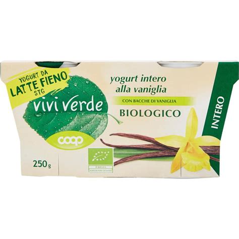 Yogurt Intero Alla Vaniglia Coop Vivi Verde X G Coop Shop