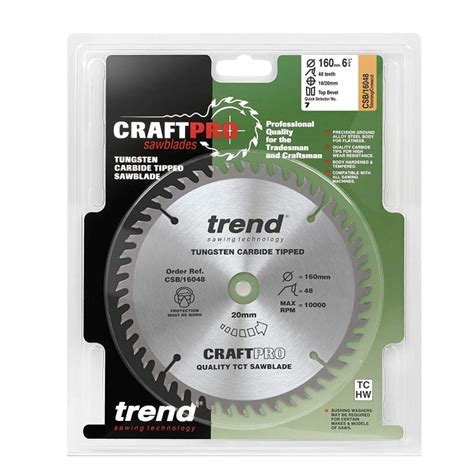 Trend CraftPro Trimming Crosscut Blades Solmer Co Uk