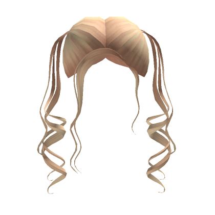 Jolly Curly Pigtails In Blonde Roblox