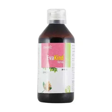 Evakind Bottle Of 200 Ml Syrup Health And Personal Care