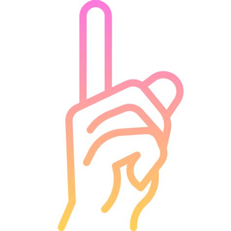 Shh Generic gradient outline icon