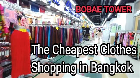 Bobae Tower Bangkok The Cheapest Clothes Shopping In Bangkok Bobae