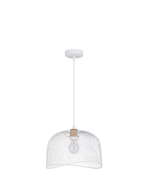 Nova Luce Modern Pendant Metal Luminaires Lyron Matt White Metal