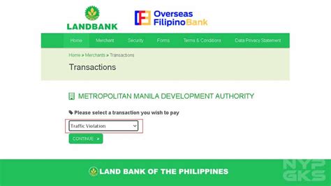 How To Pay Mmda Traffic Violation Tickets Online Noypigeeks