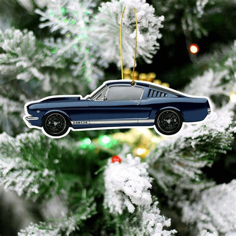 Mustang Christmas Tree Decoration Hanging Ornament Set New Version Trendysweety