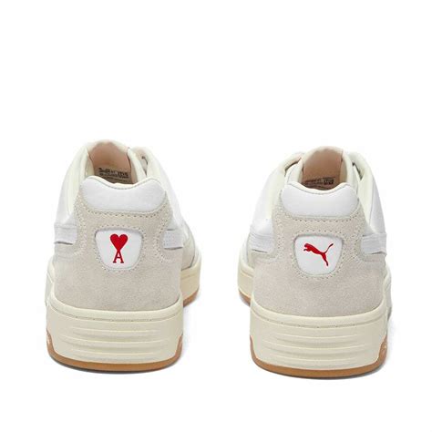 Puma X AMI Slipstream Low Sneakers In Puma White Pristine Puma