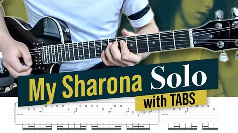 How To Play The Guitar SOLO Of MY SHARONA The Knack Lesson