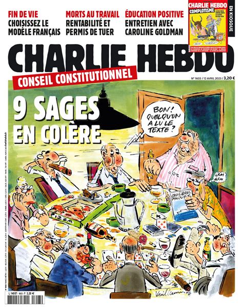 Edition Hebdomadaire 1603 Charlie Hebdo