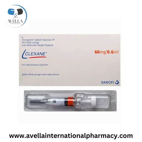 60 Mg06 Ml Clexane 60mg Injection At Rs 480piece In Bengaluru Id
