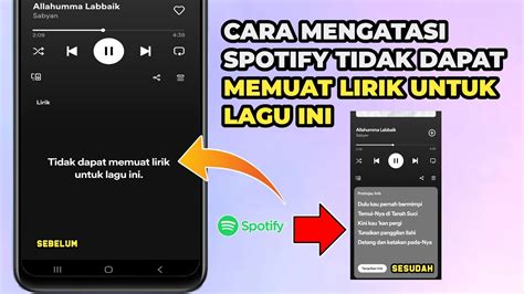 Cara Mengatasi Spotify Tidak Dapat Memuat Lirik Untuk Lagu Ini Lirik