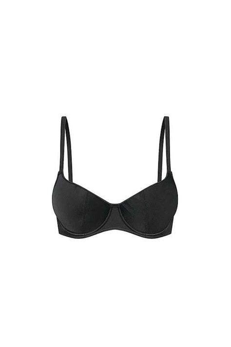 Swimwear Capriosca Underwire Plain Black Underwire Bikini Top