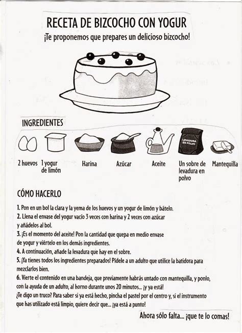 Introducir Imagen Instrucciones De Recetas Faciles Para Ni Os