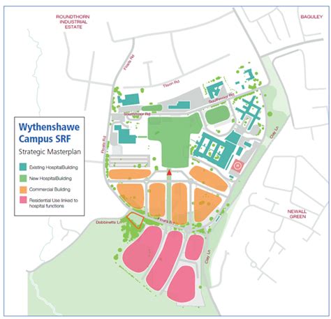 Wythenshawe Hospital Map Entrance 6