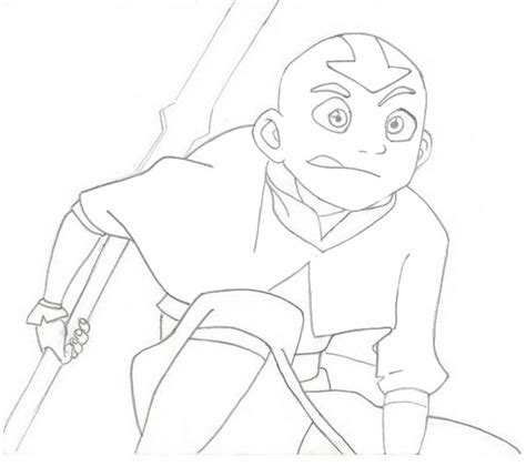 Avatar La Leggenda Di Aang Disegni Da Colorare