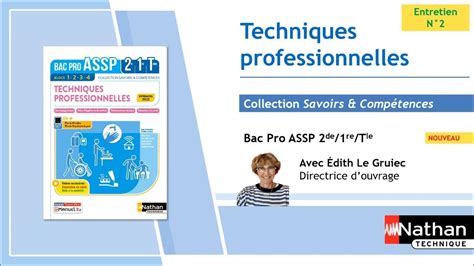 Bac Pro Assp Techniques Professionnelles Collection Savoirs