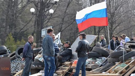 Ukraina W Uga Sku Powsta O Miasteczko Namiotowe I Barykady