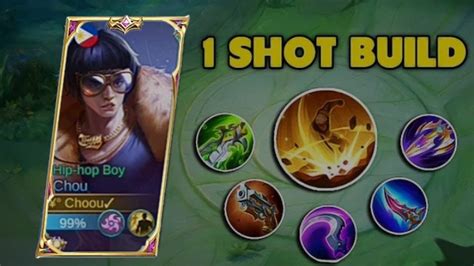 CHOU ONE SHOT BUILD IS HERE MY TEAM PICK PICK MY GUSION THAT S WHY I