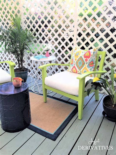 How To Paint Metal Patio Furniture With Spray Paint Joyful Derivatives