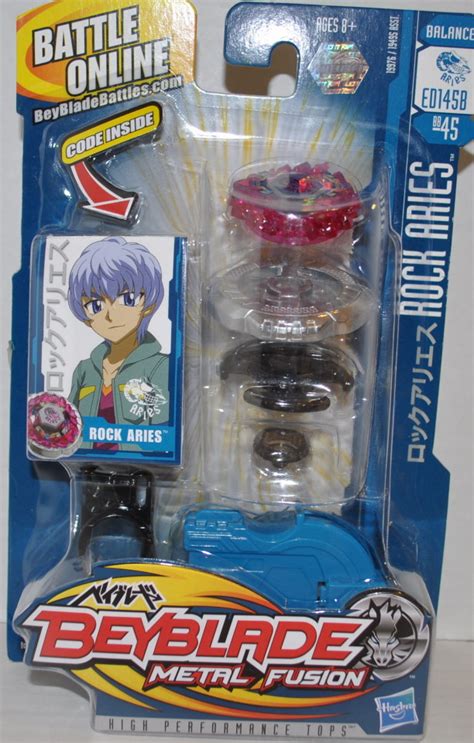 Beyblade Metal Fusion Rock Aries Instructions