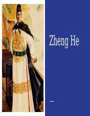 Zheng He - Zheng He Biography Born 1371 in Kunyang Yunnan China Died 1433 at the age of 62 ...