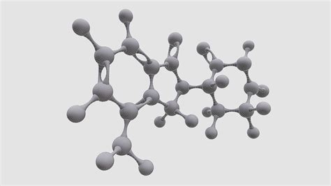 Lenalidomide Molecule With Pbr K K D Model Turbosquid