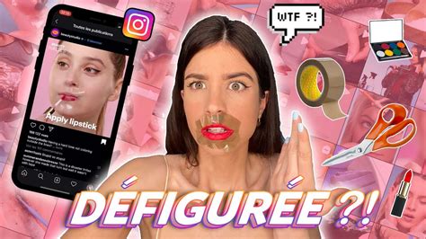 Je Teste Des Astuces Make Up Hair Mode Instagram 5min Craft Youtube