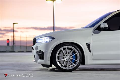 Bmw F85 X5m On Velos Solo V Forged Wheels Velos Designwerks