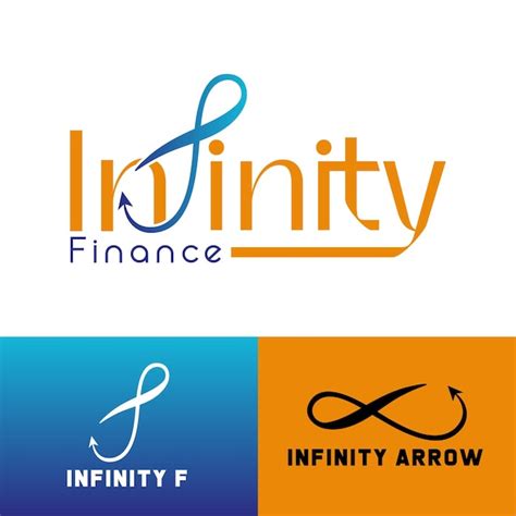 Logotipo Vectorial Financiero Infinity Vector Premium