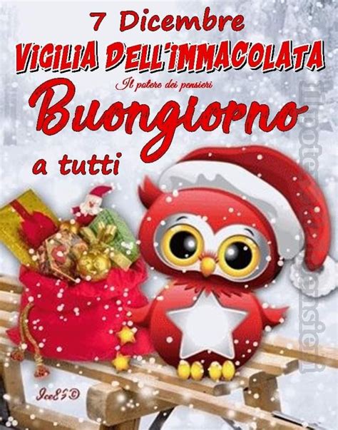 Buongiorno Vigilia Immacolata Buongiorno Immagini Auguri Di