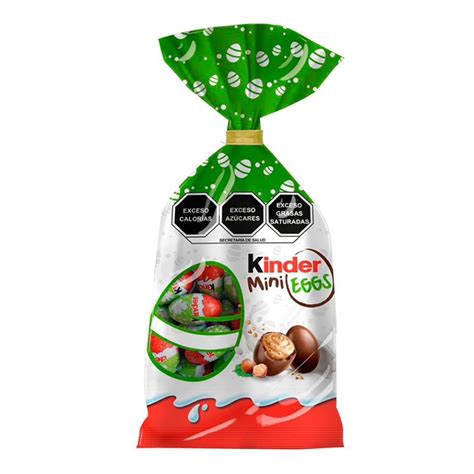 Huevitos De Chocolate Kinder Mini Eggs Con Leche Y Avellanas 85 G Walmart