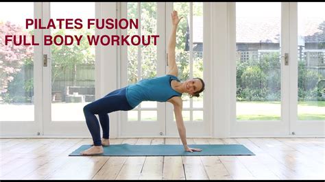 40 Mins Pilates Fusion Full Body Workout At Home Pilates Youtube