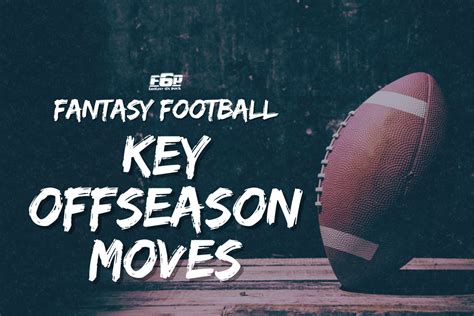 Fantasy Football Key Offseason Moves