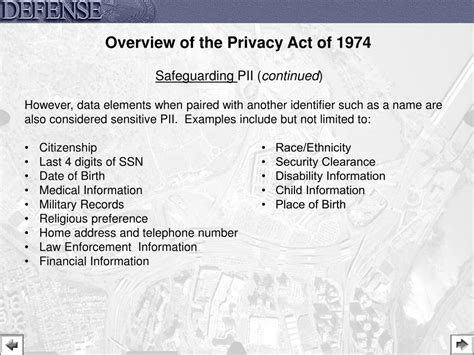 Ppt Fy 2015 Privacy Act Training Overview Of The Privacy Act Of 1974