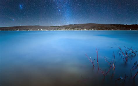 Wallpaper Sunlight Landscape Sea Night Lake Water Nature