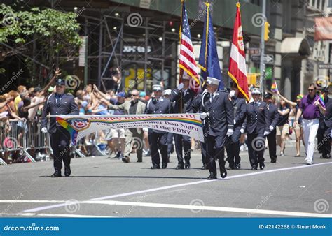 New York Gay Pride March Editorial Stock Photo Image Of Equality
