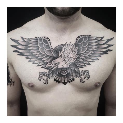 Discover 77+ eagle chest tattoo ideas - in.cdgdbentre