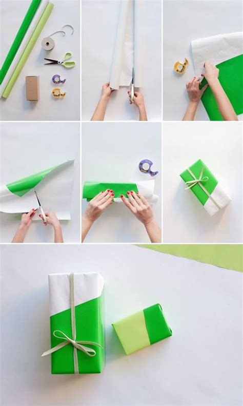 DIY Simple Step By Step Gift Wrapping Tutorials K4 Craft