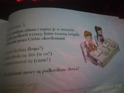 Ćw 5 str 85 dokończ podane zdania i zapisz je w zeszycie następnie