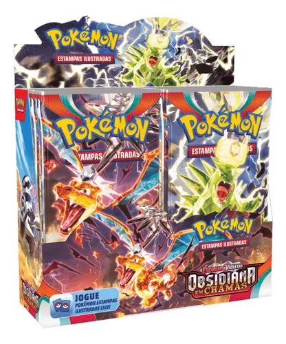 Booster Box Obsidiana Em Chamas Pok Mon Tcg Ev