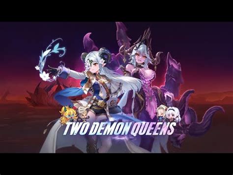 Guardian Tales World Two Demon Queenscutscene Collection Youtube